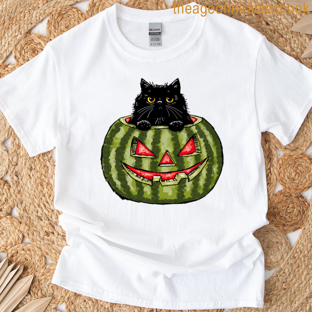 Summerween Watermelon Kitty T-shirt