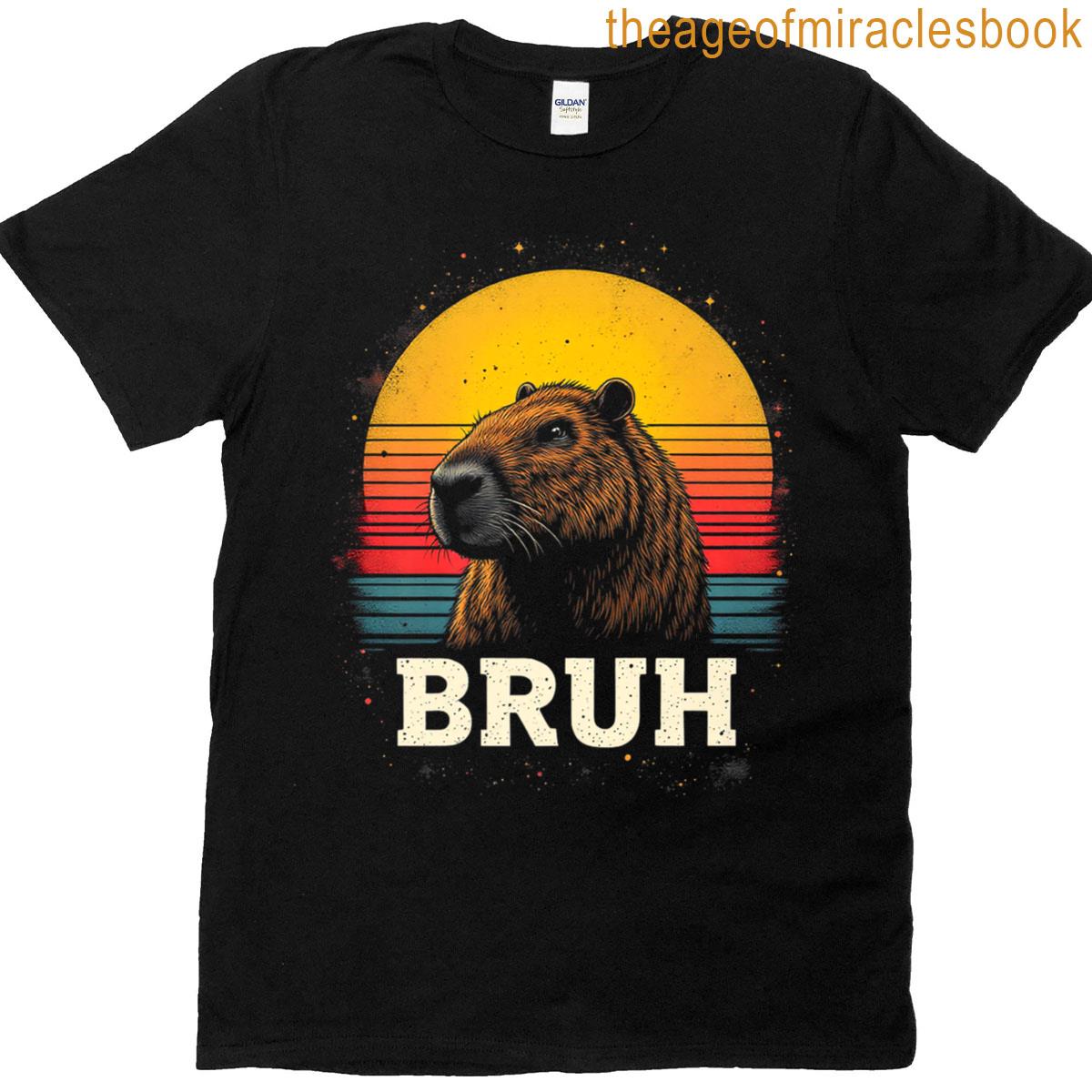 Vintage Capybara Premium T-shirt
