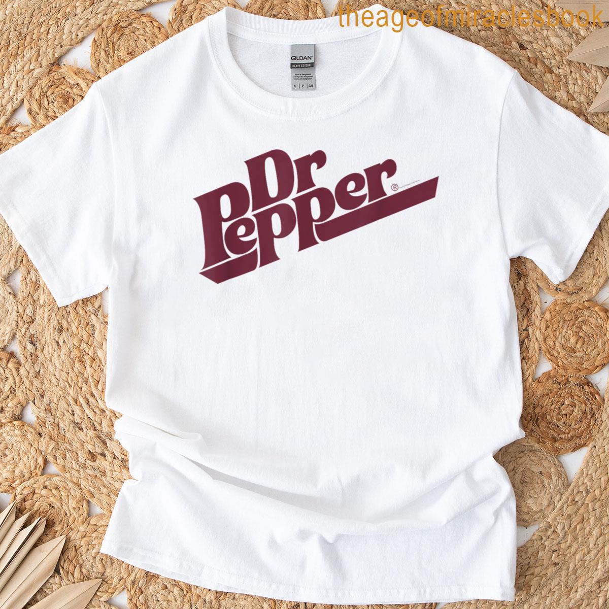 Vintage Diagonal Soda Label T-shirt