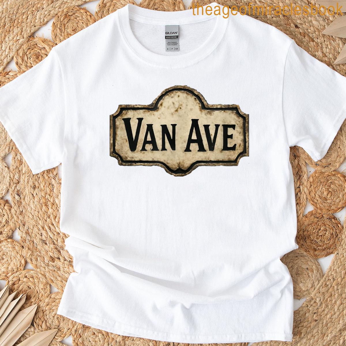 Vintage Van Ave Sign T-shirt