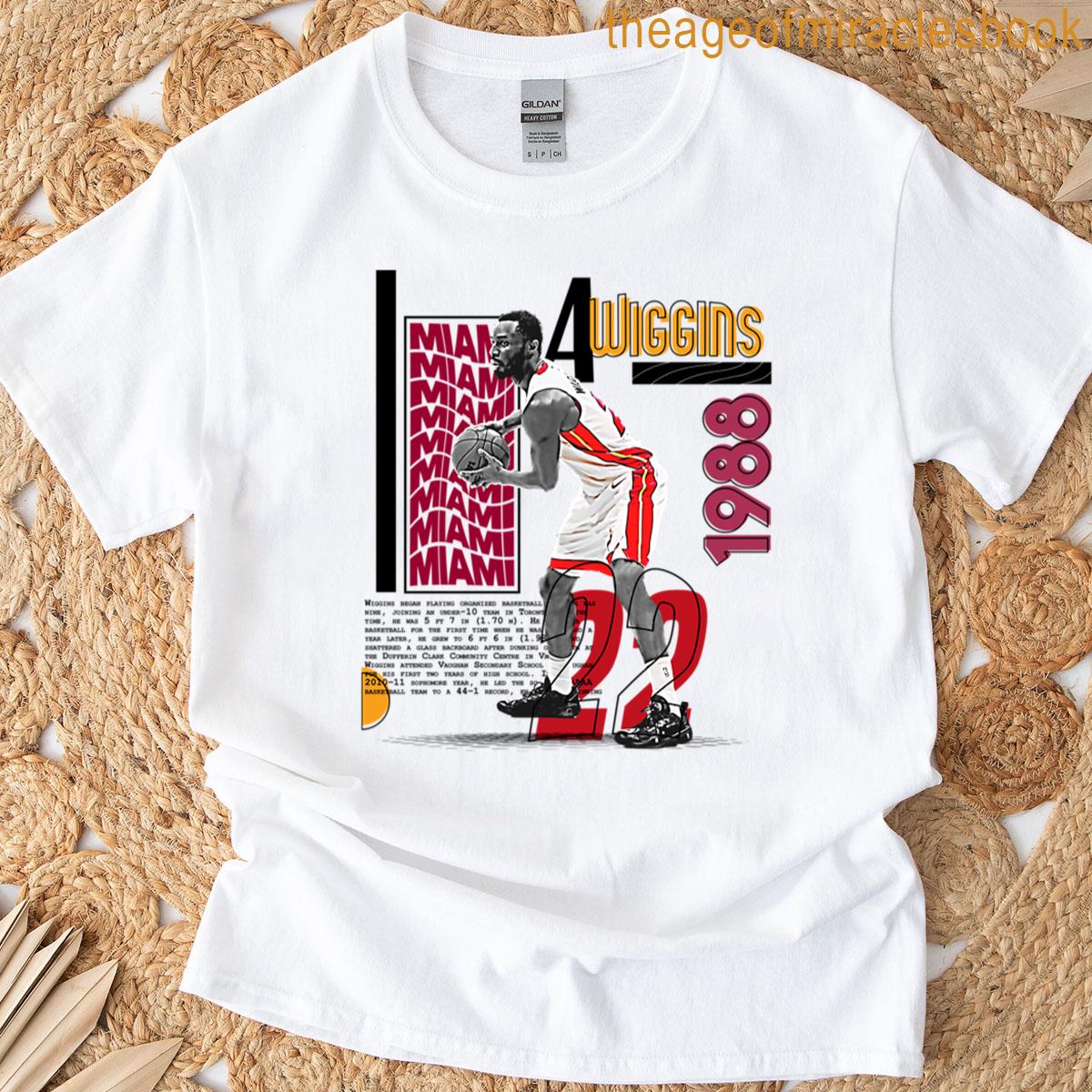 A Wiggins Basketball Player Design T-shirt
