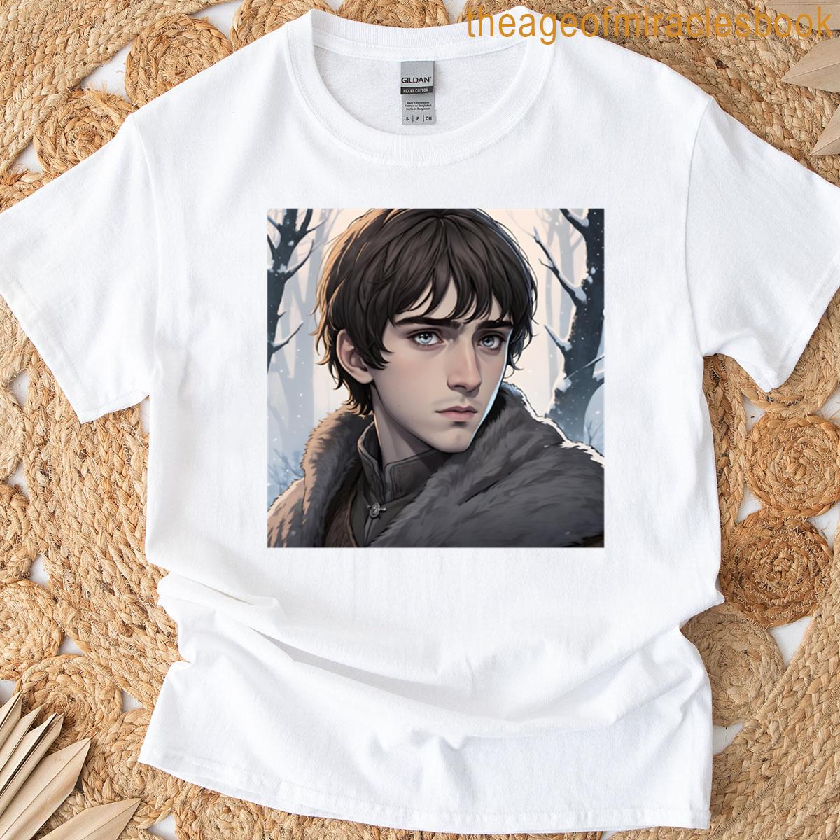 Bran Stark Anime Styled T-shirt