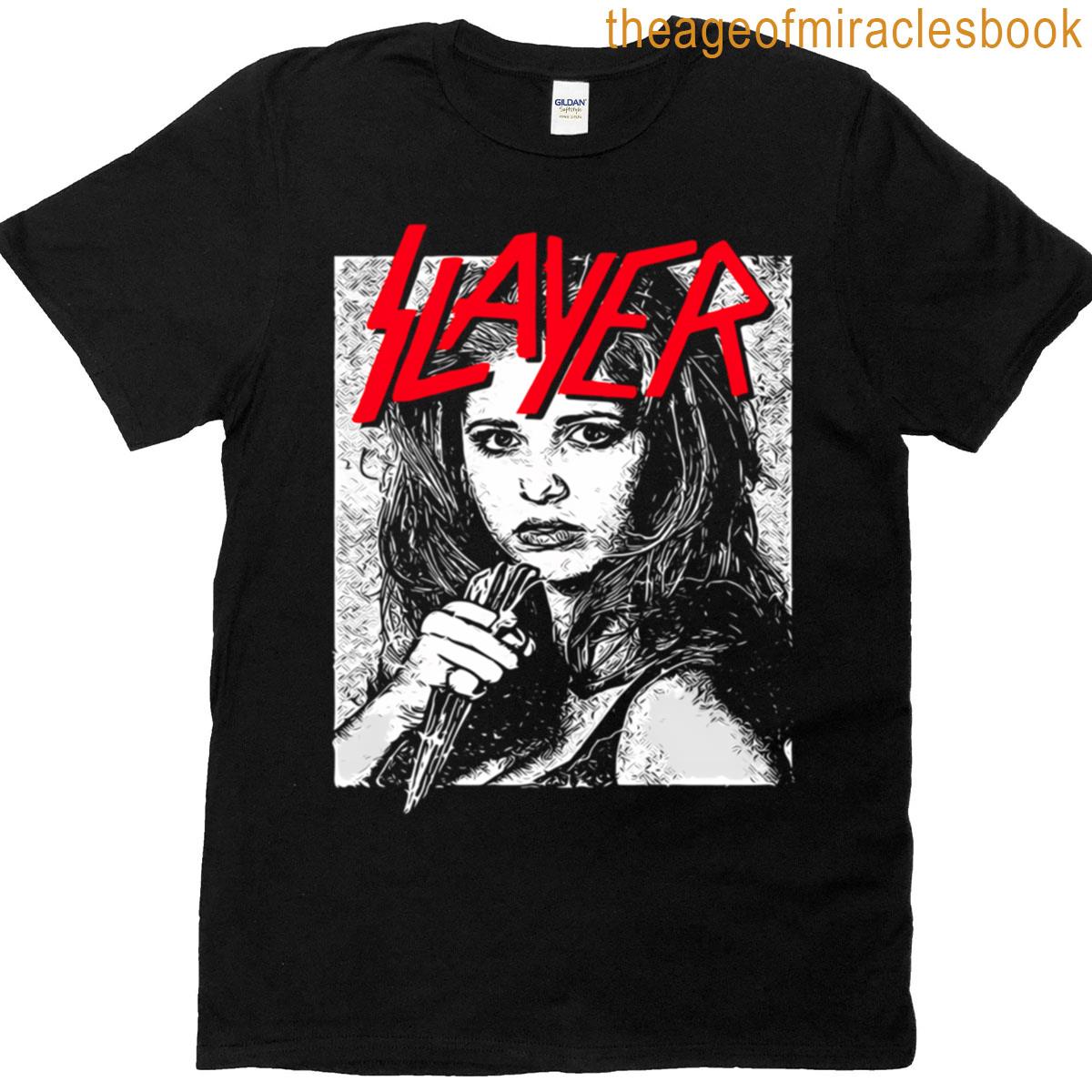 Buffy Vampire Metal Mashup T-shirt