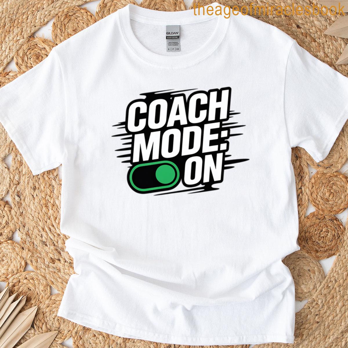 Coach Mode On Oversized T-shirt
