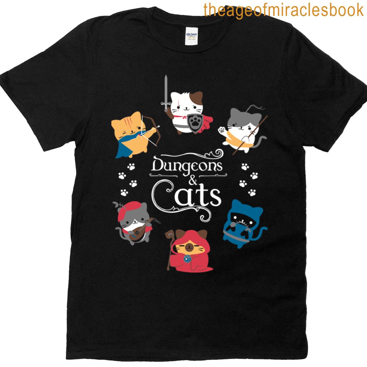 Dungeons And Cats T-shirt