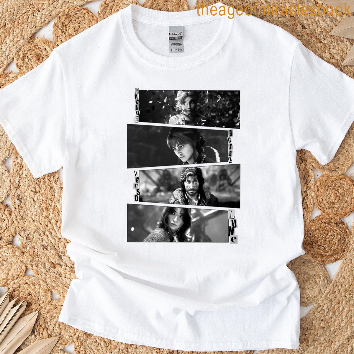 Expedition 33 Maelle Sciel Verso Lune Oversized T-shirt