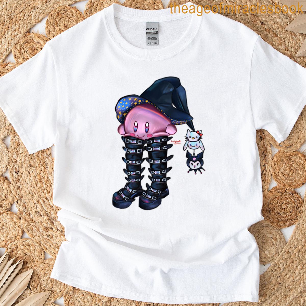 Gothic Pink Blob Oversized T-shirt