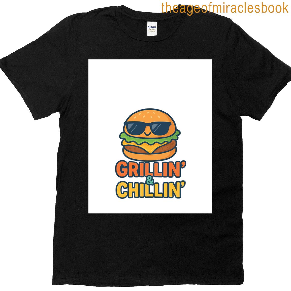 Grilling And Chilling Graphic T-shirt