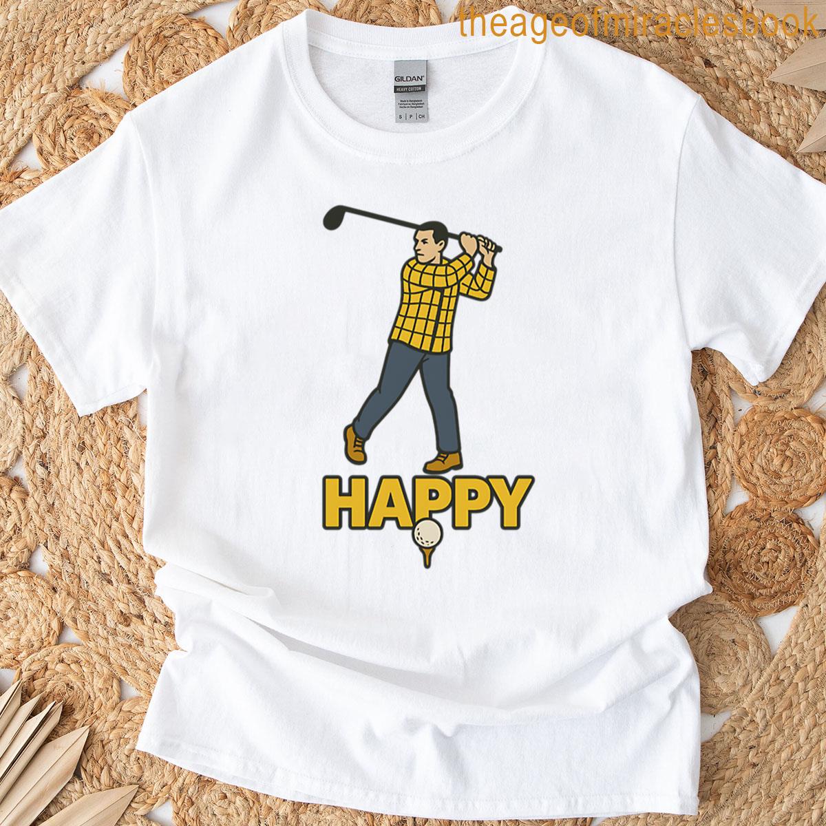Happy Gilmore Swing Vector Design T-shirt