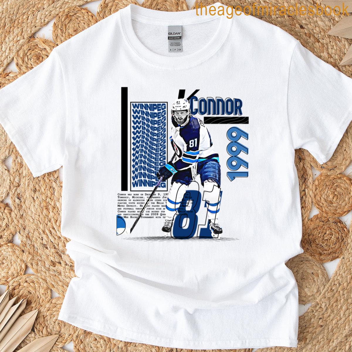 K Connor Hockey Player Design T-shirt