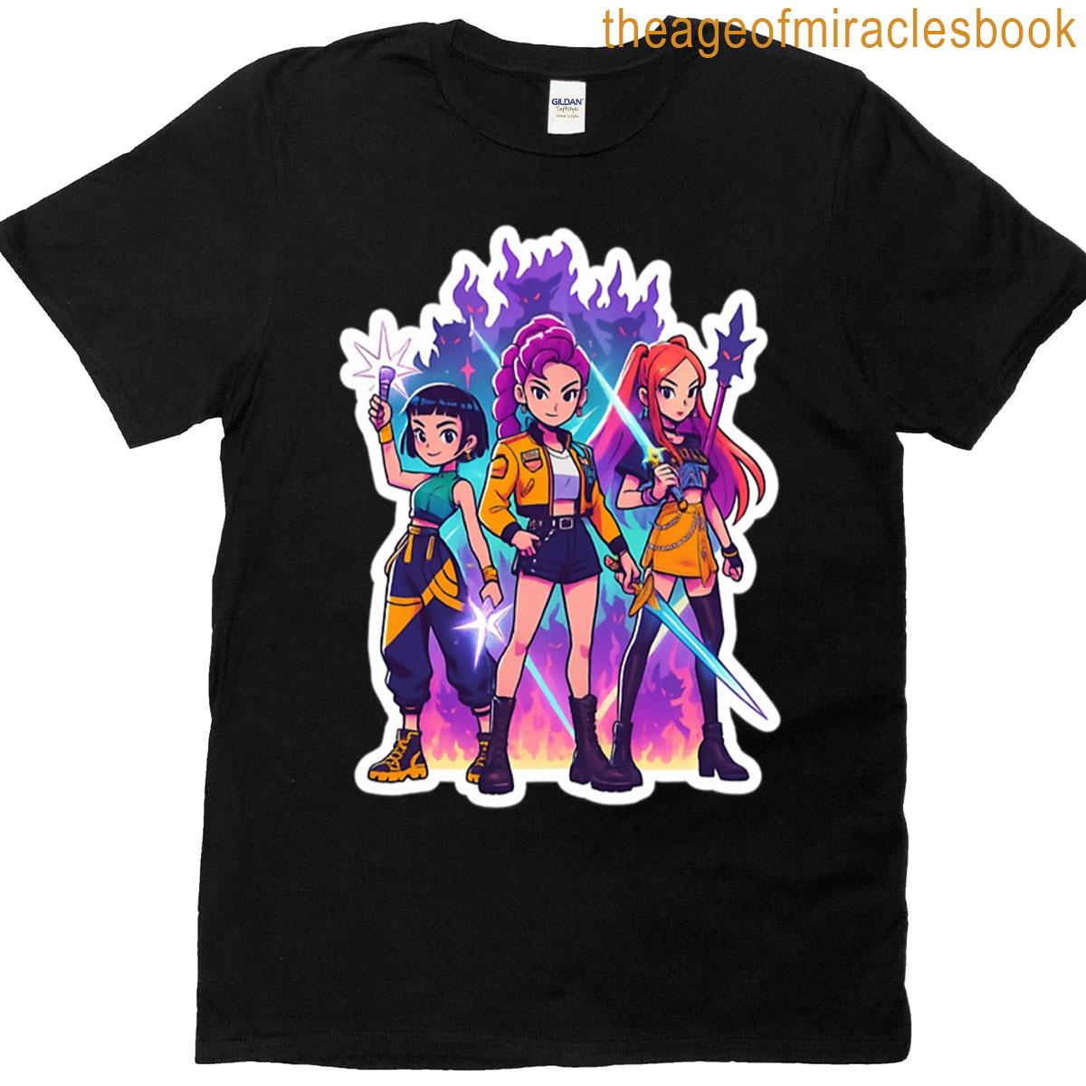 K-pop Demon Hunter Squad T-shirt