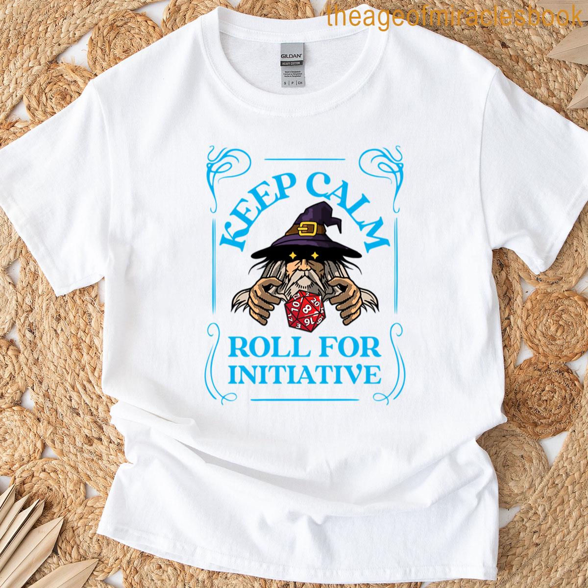 Keep Calm Rpg Roll Oversized T-shirt
