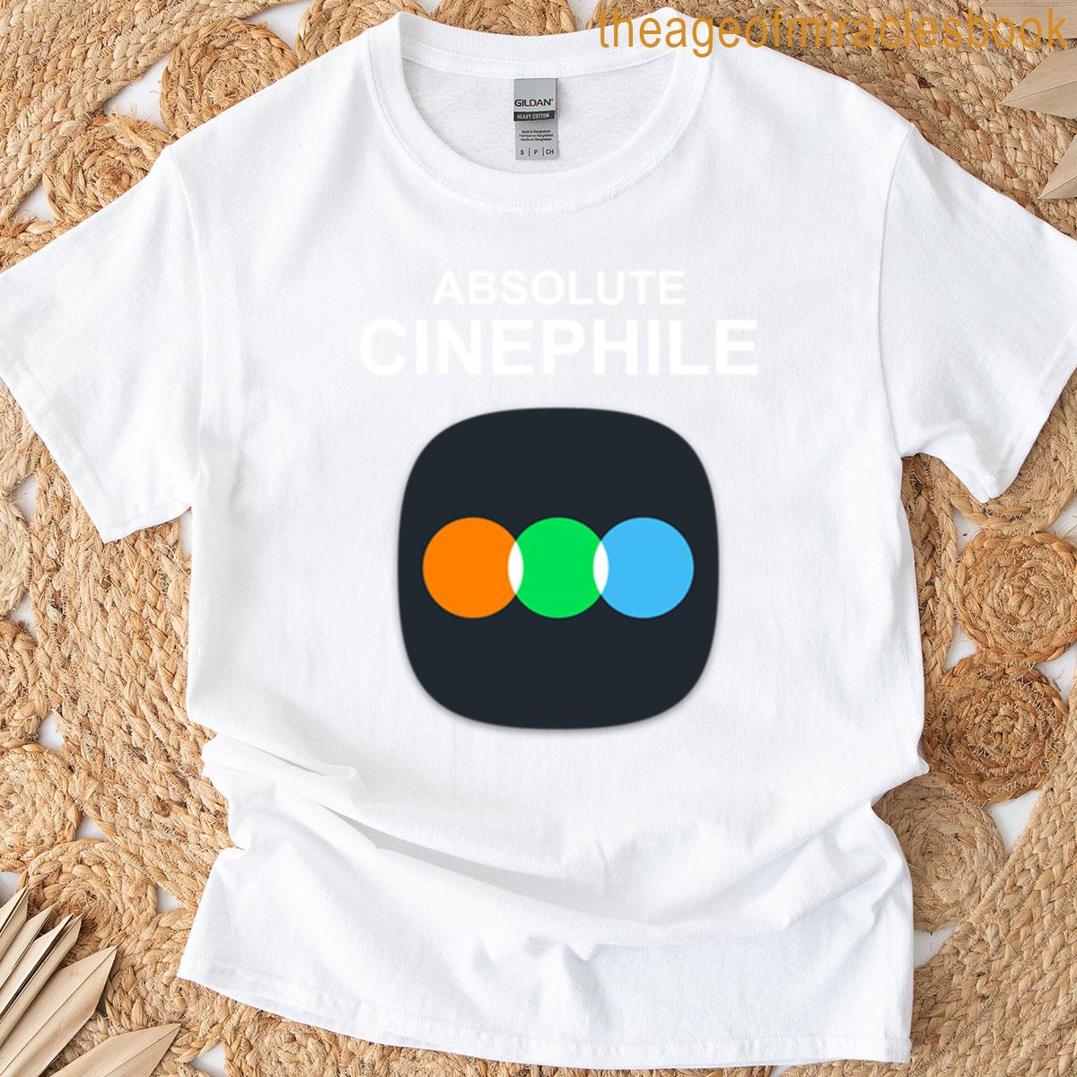 Letterboxd – Absolute Cinephile T-shirt