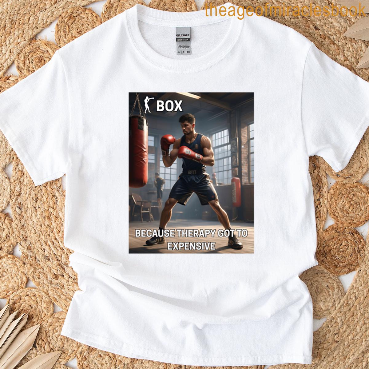 Men Box Therapy Oversized T-shirt