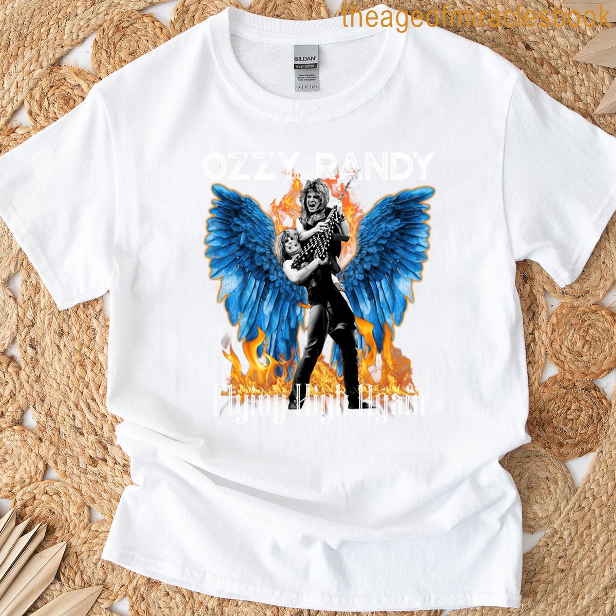 Ozzy And Randy Flying High Again T-shirt