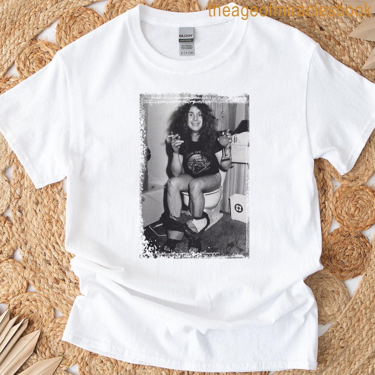 Ozzy Bathroom Funny T-shirt