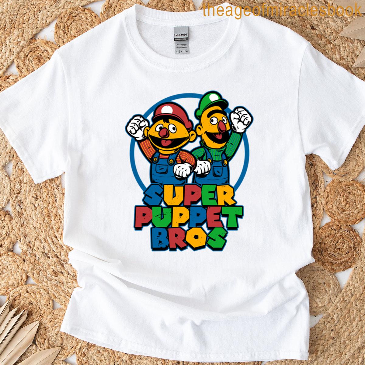 Puppet Bros Game – Plumber Brothers Gift T-shirt