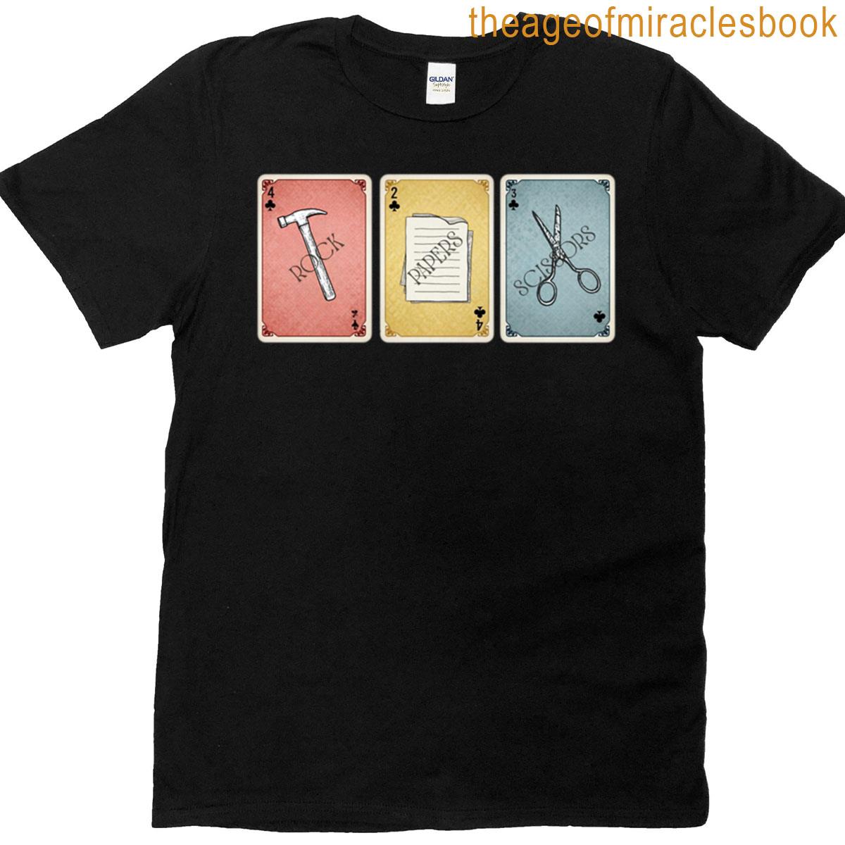 Rock-paper-scissors Playing Cards T-shirt