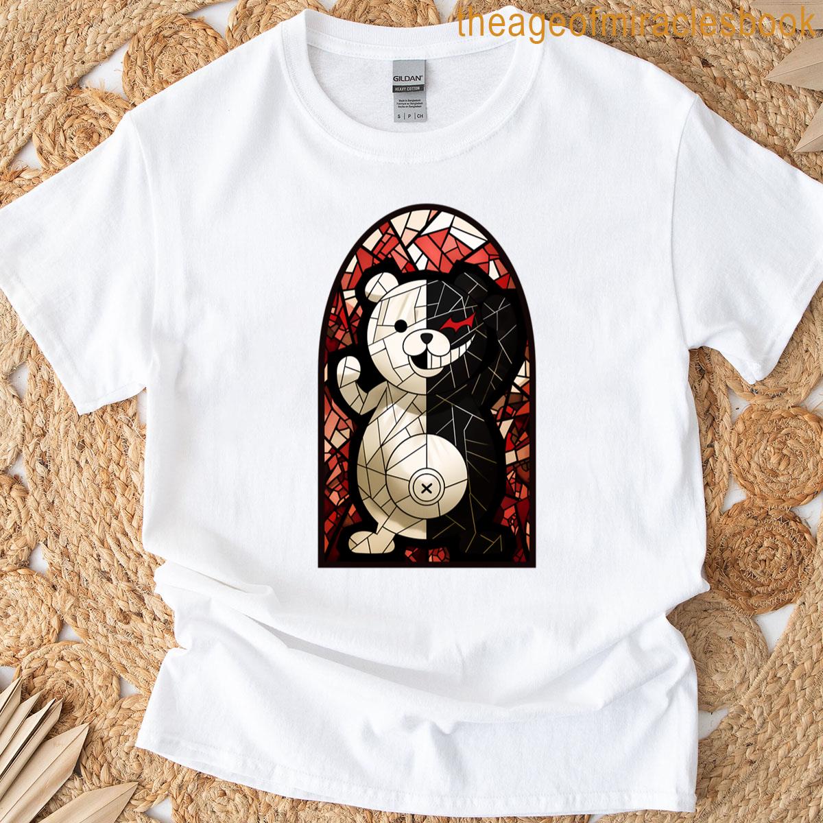 Stained Glass Monokuma Oversized T-shirt