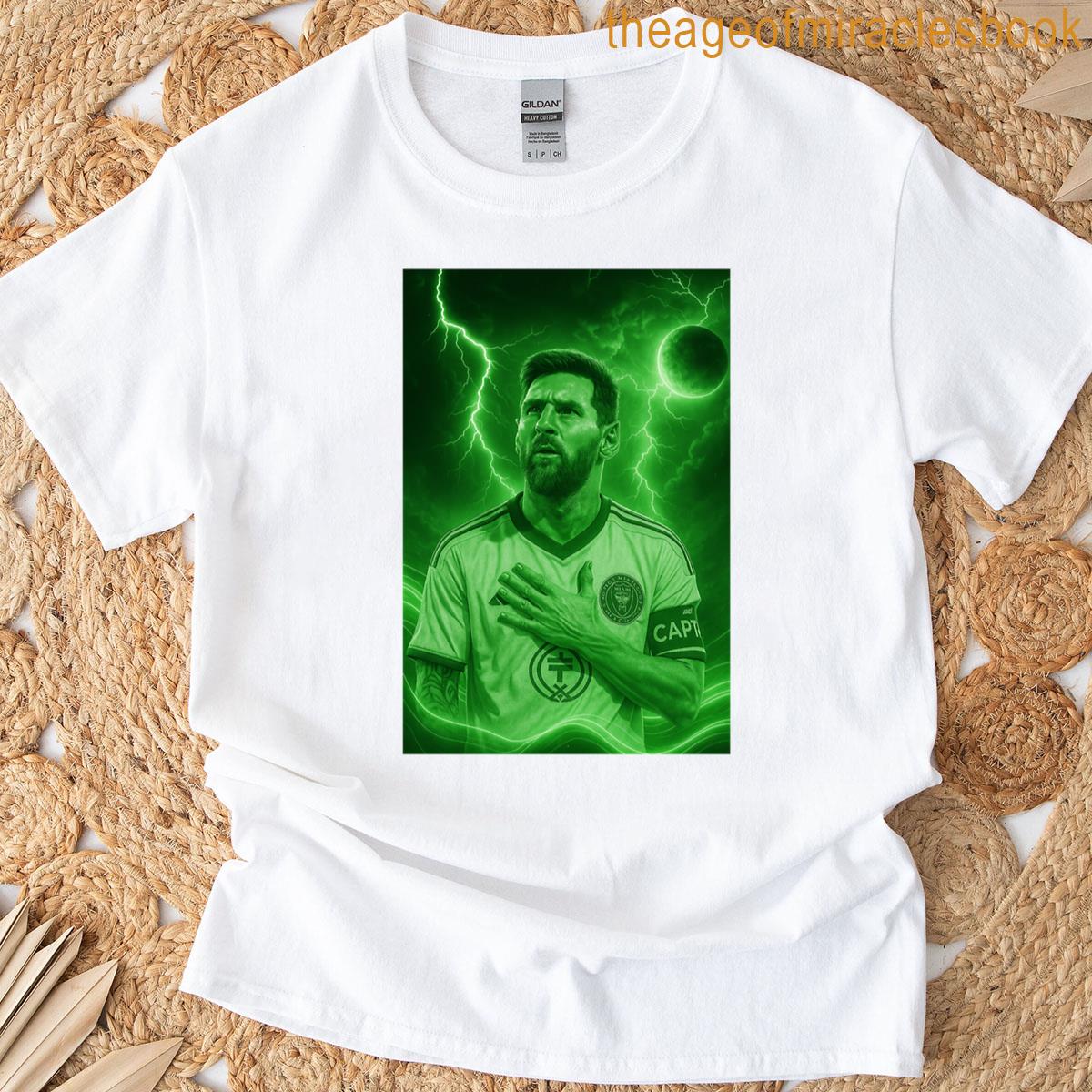 The Galactic Captain Green Cosmos Edition T-shirt