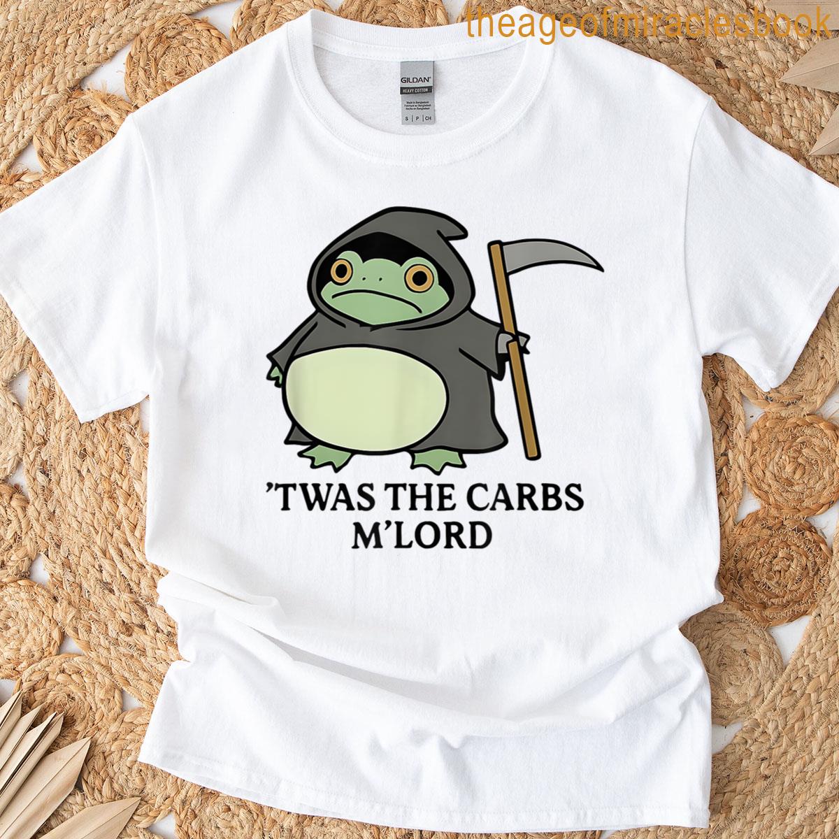 Twas The Carbs M Lord T-shirt