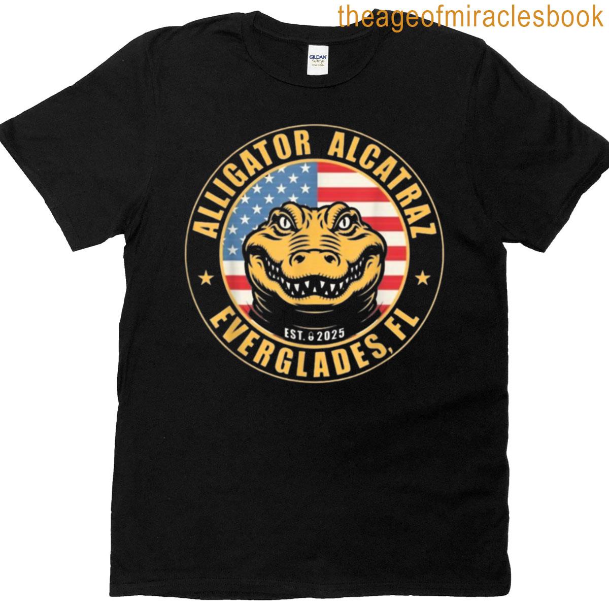 Alligator Alcatraz Florida Everglades T-shirt