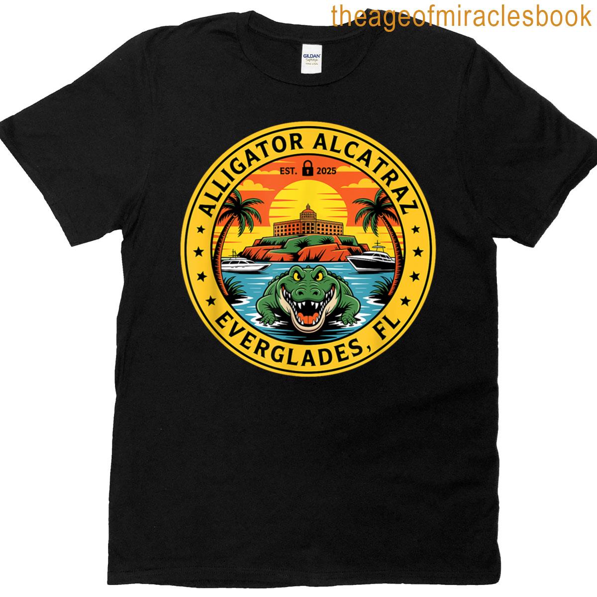 Alligator Alcatraz Florida T-shirt