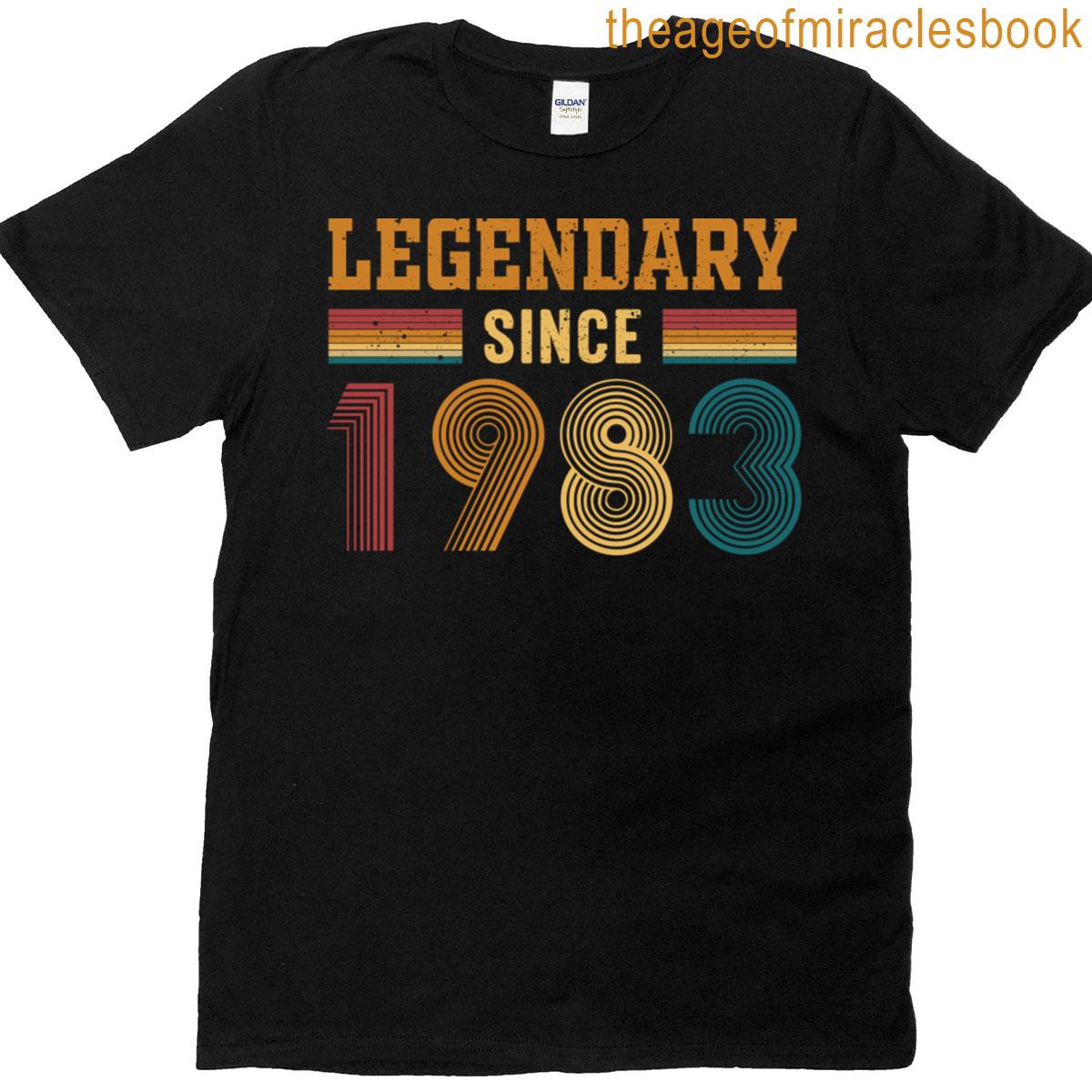 Birthday Legendary Since 1983 T-shirt