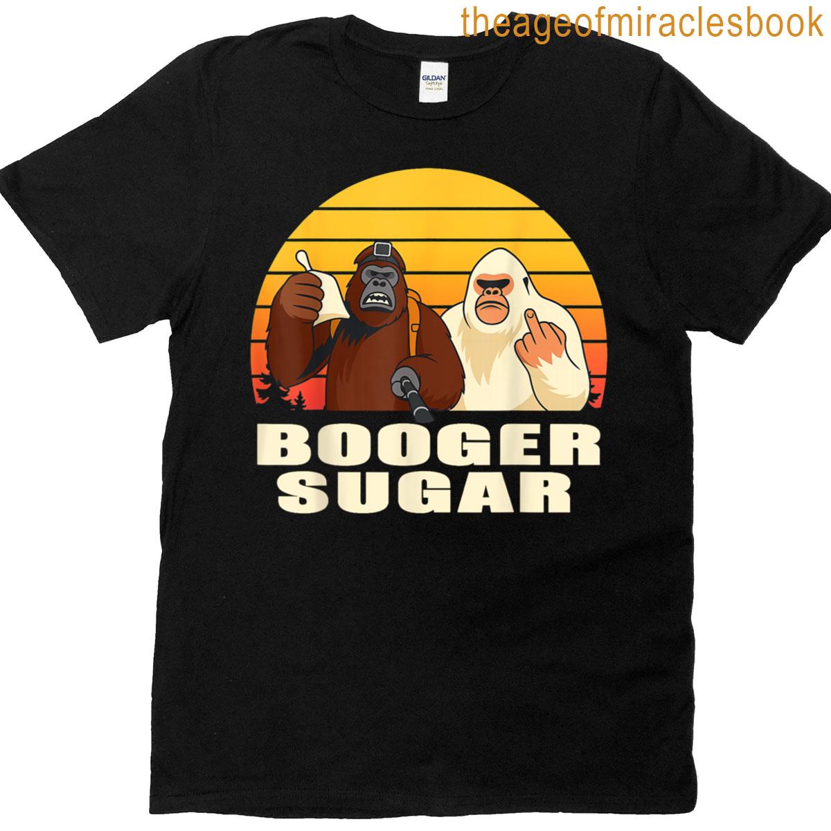 Booger Sugar Sasquatch Yeti T-shirt