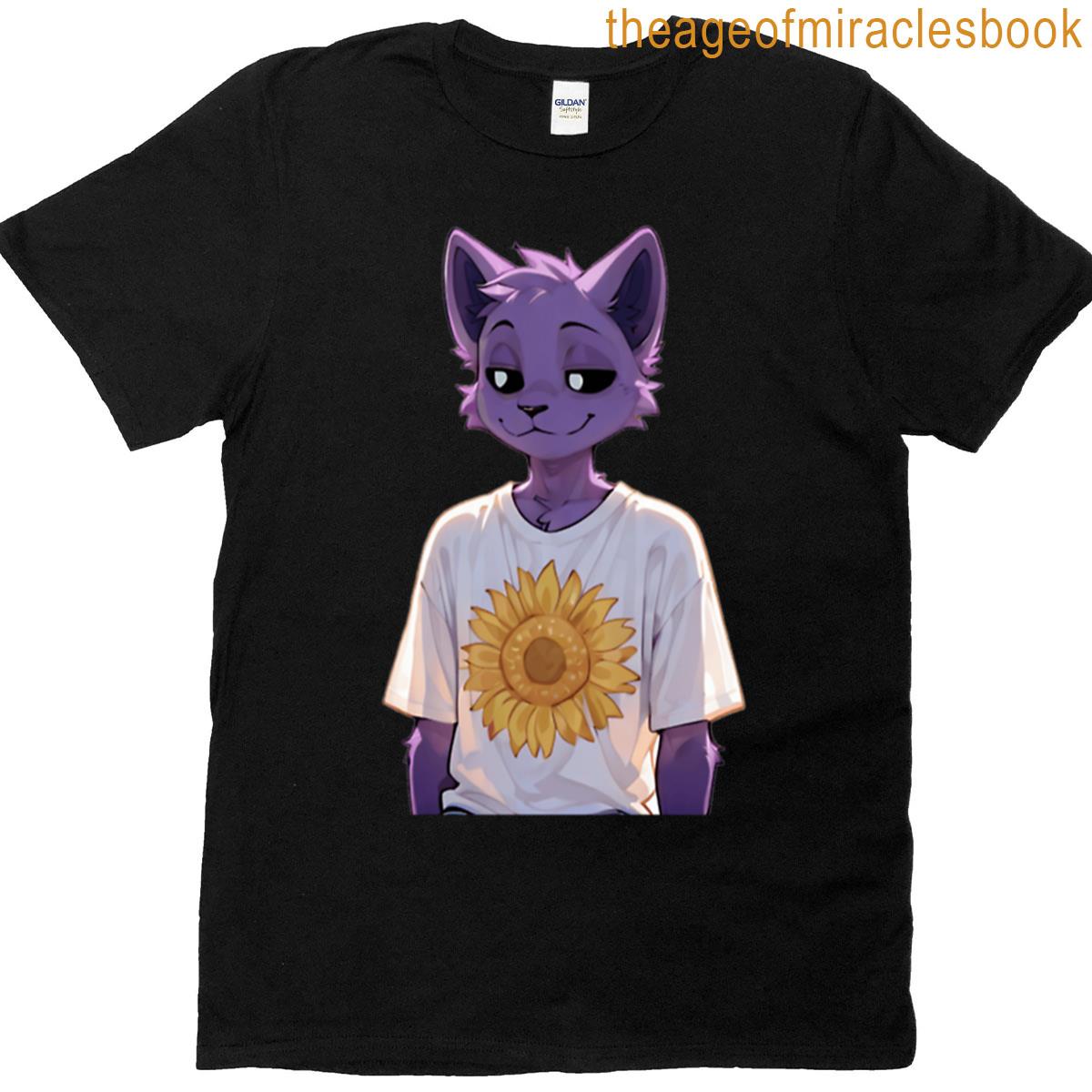 Catnaps Sunny Day Sunflower Tee T-shirt