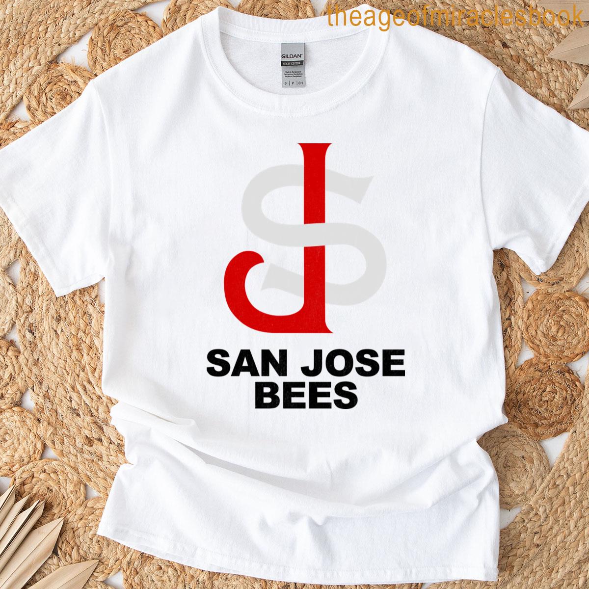 Defunct San Jose Bees Baseball T-shirt