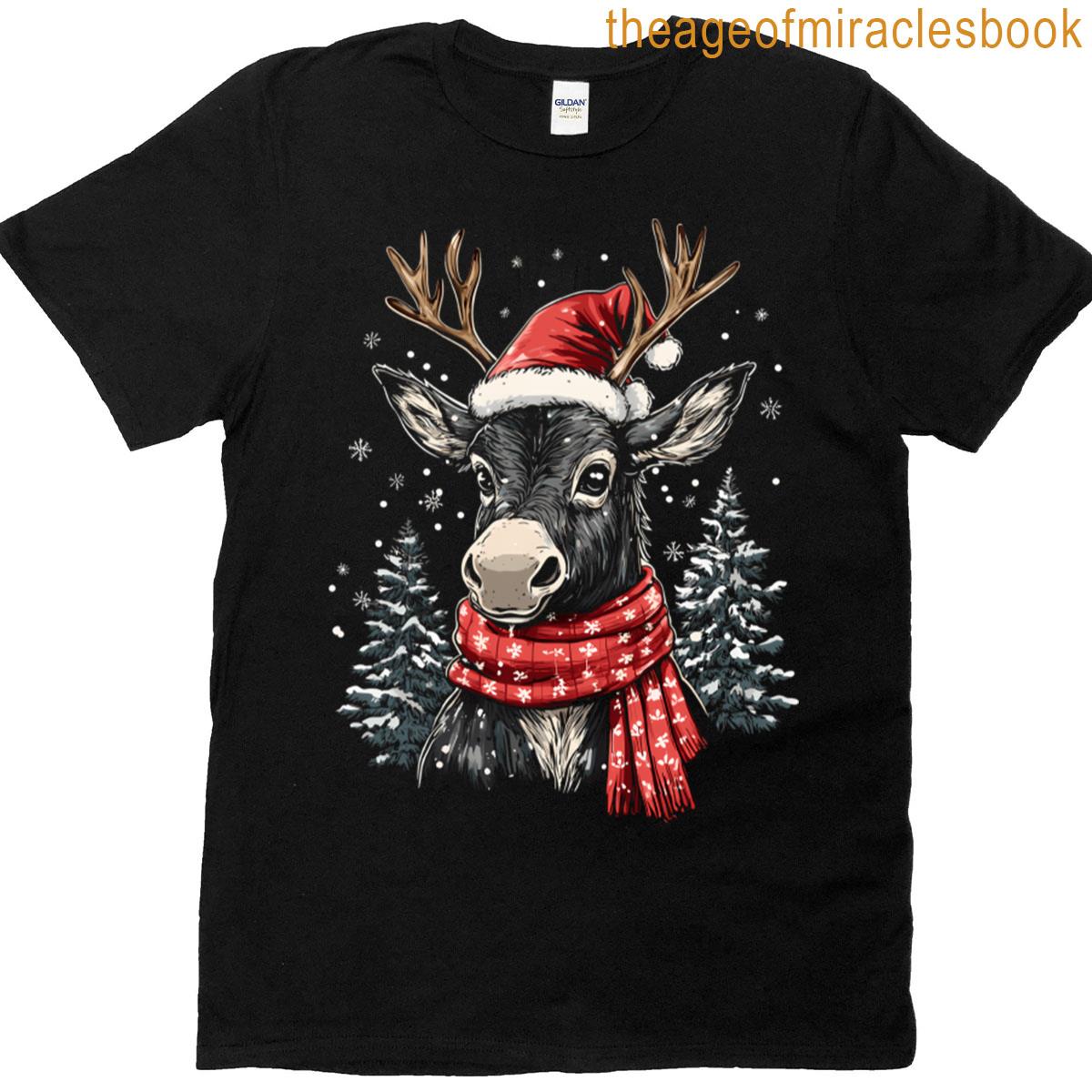 Donkey Reindeer Pajama Donkey T-shirt