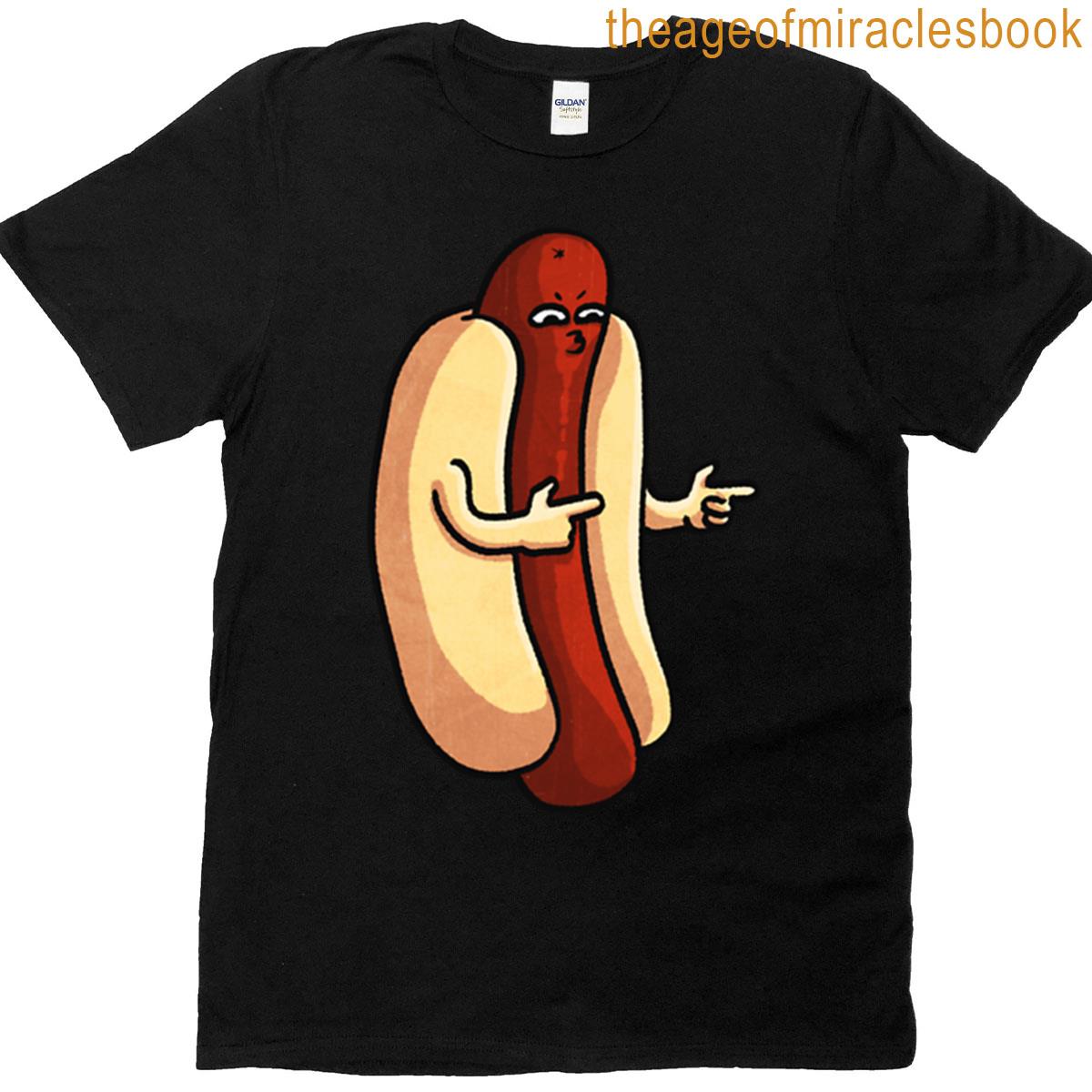 Hot Dog Hangout Oversized T-shirt