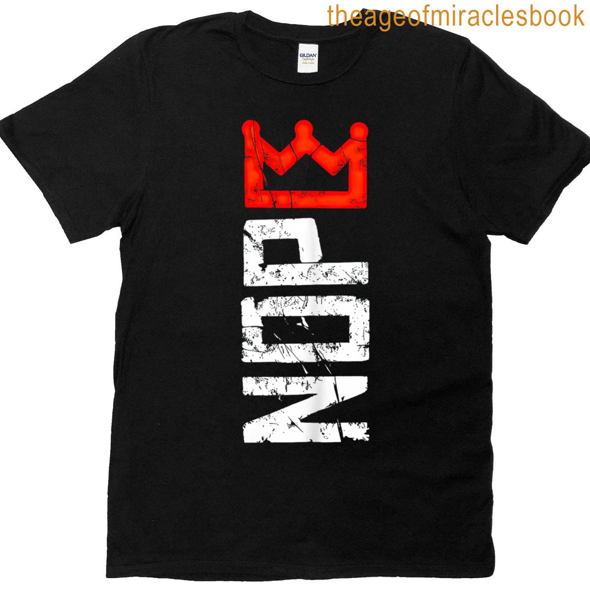 No Kings Nope Protest Sign Vertical T-shirt