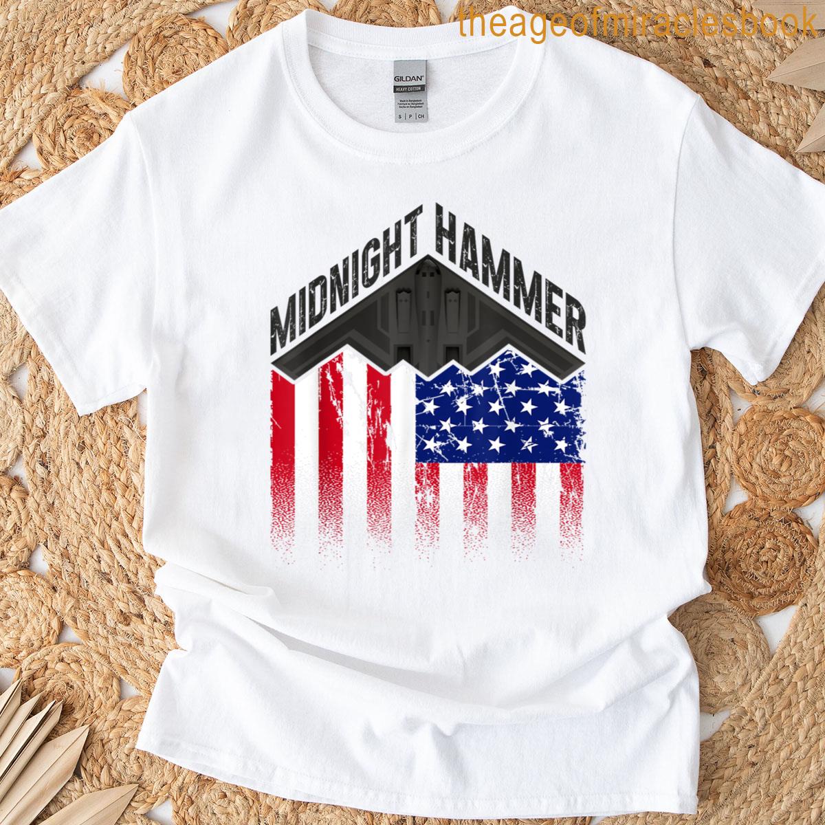 Operation Midnight Hammer – Usa Flag Midnight Hammer T-shirt