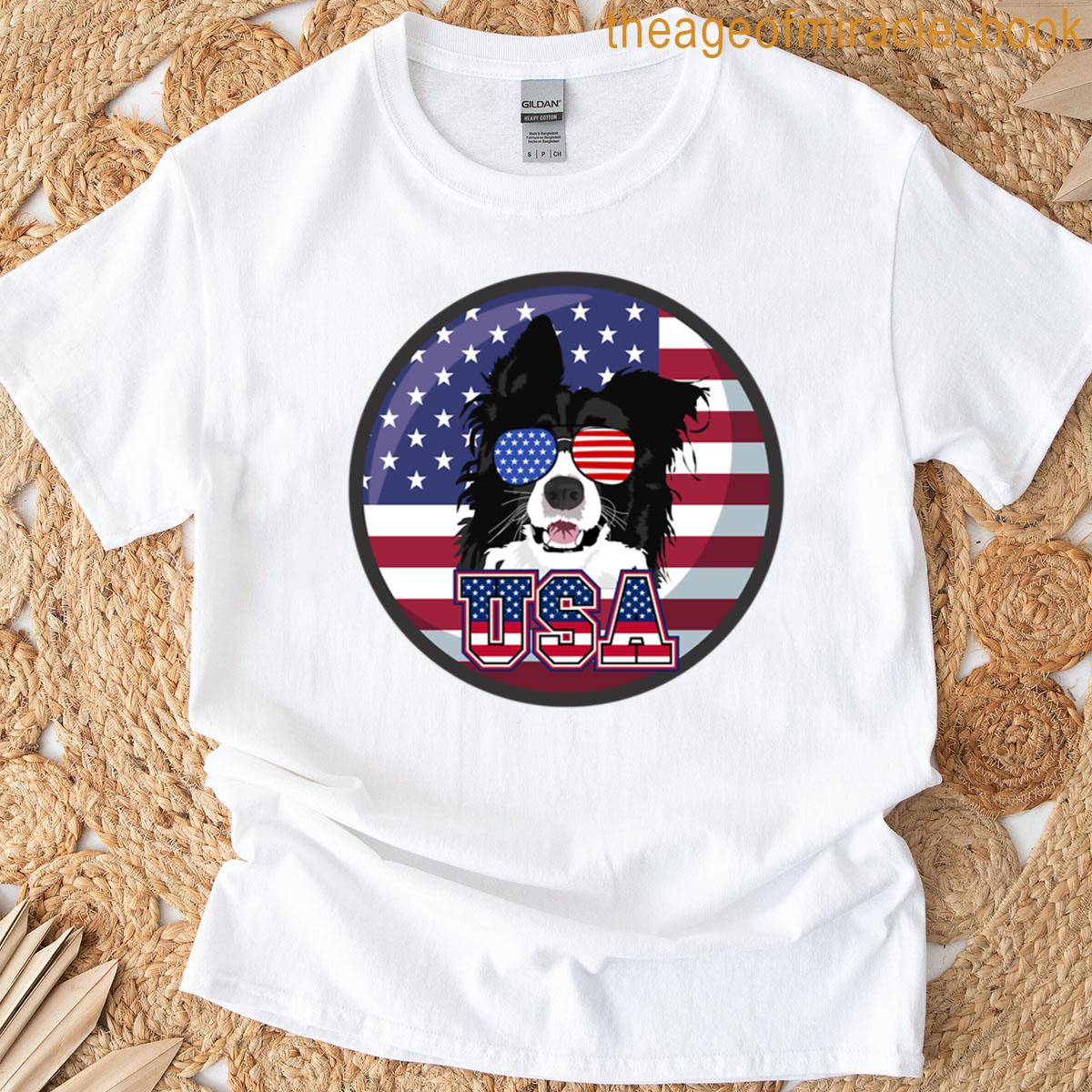Patriotic Pup Usa T-shirt
