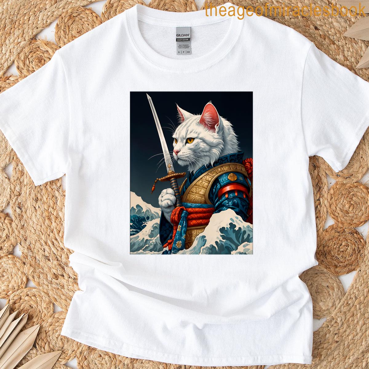 Samurai Cat Oversized T-shirt