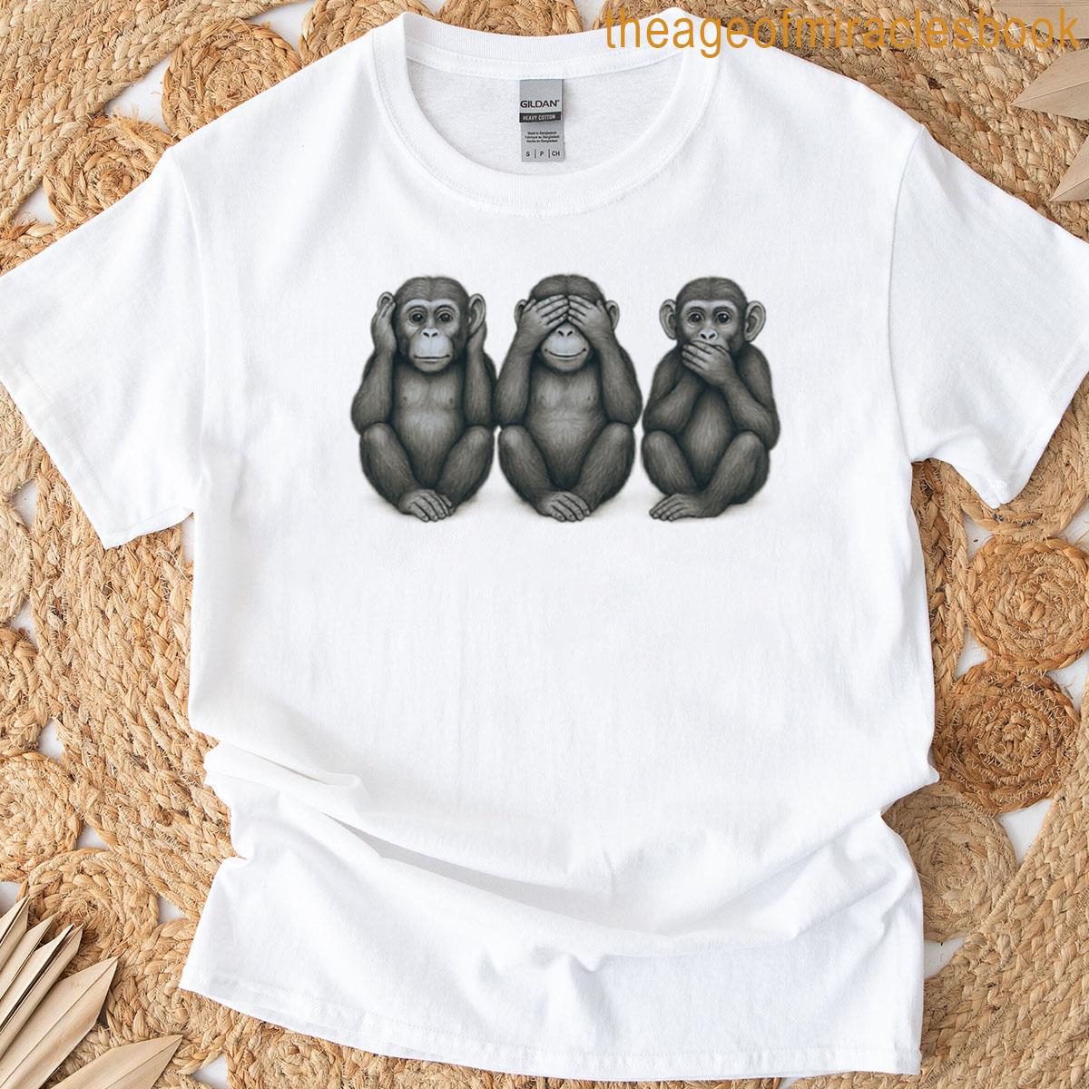 Three Monkeys T-shirt