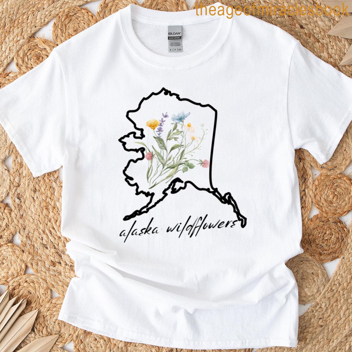 Alaska Wildflowers T-shirt