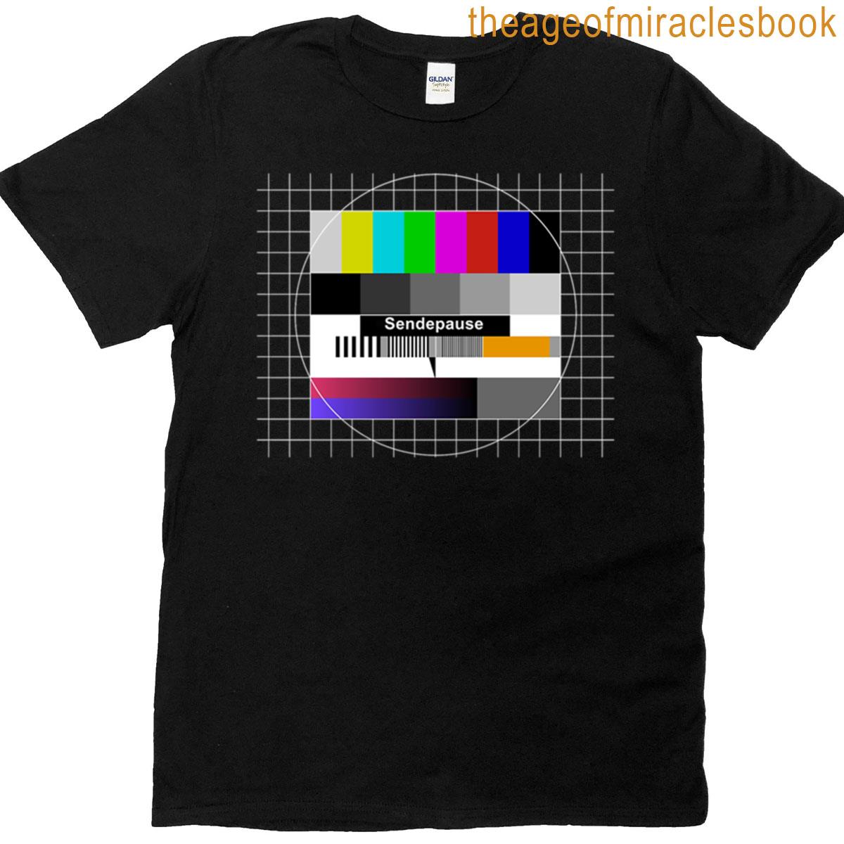 Broadcast Break – Original Test Image From The 80s 90s T-shirt