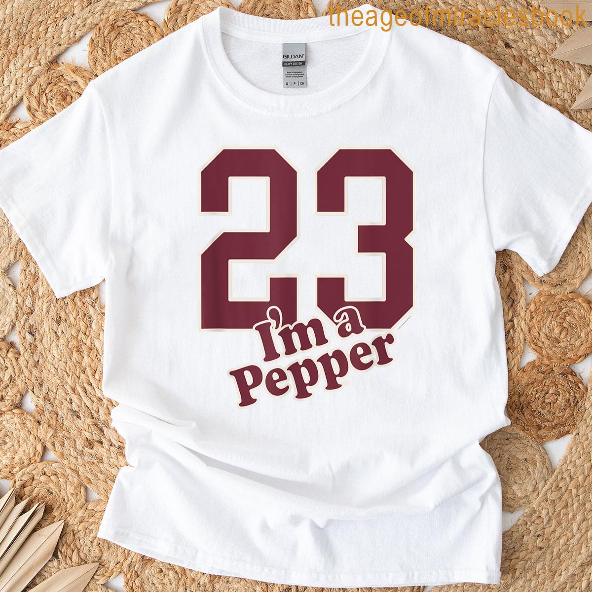 Collegate Style 23 Im A Pepper Retro T-shirt