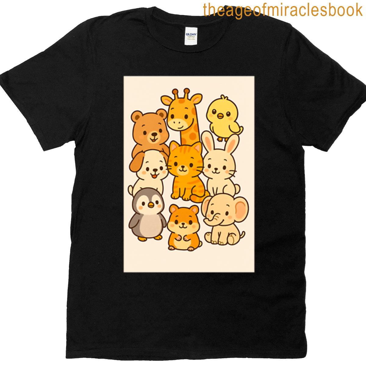Cute Animals For Babies T-shirt