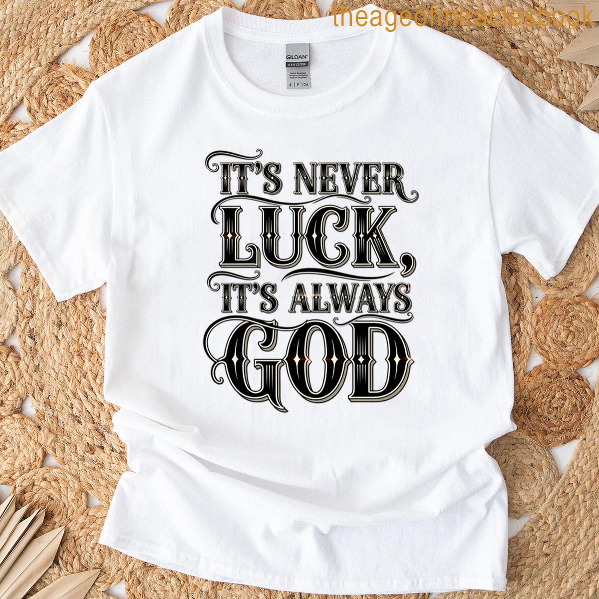 Divine Assurance A Typographic Statement T-shirt