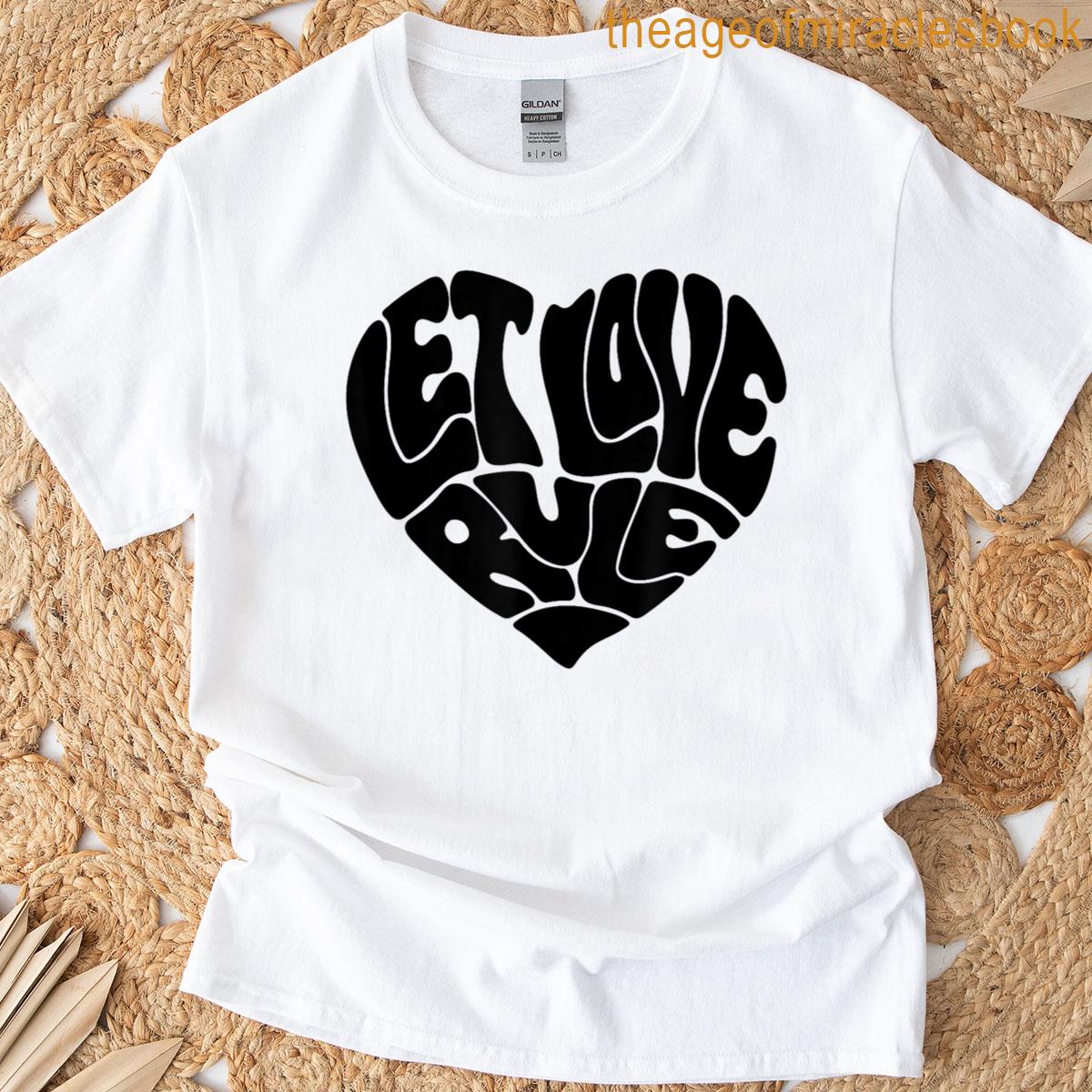 Lenny Kravitz Heart On White T-shirt