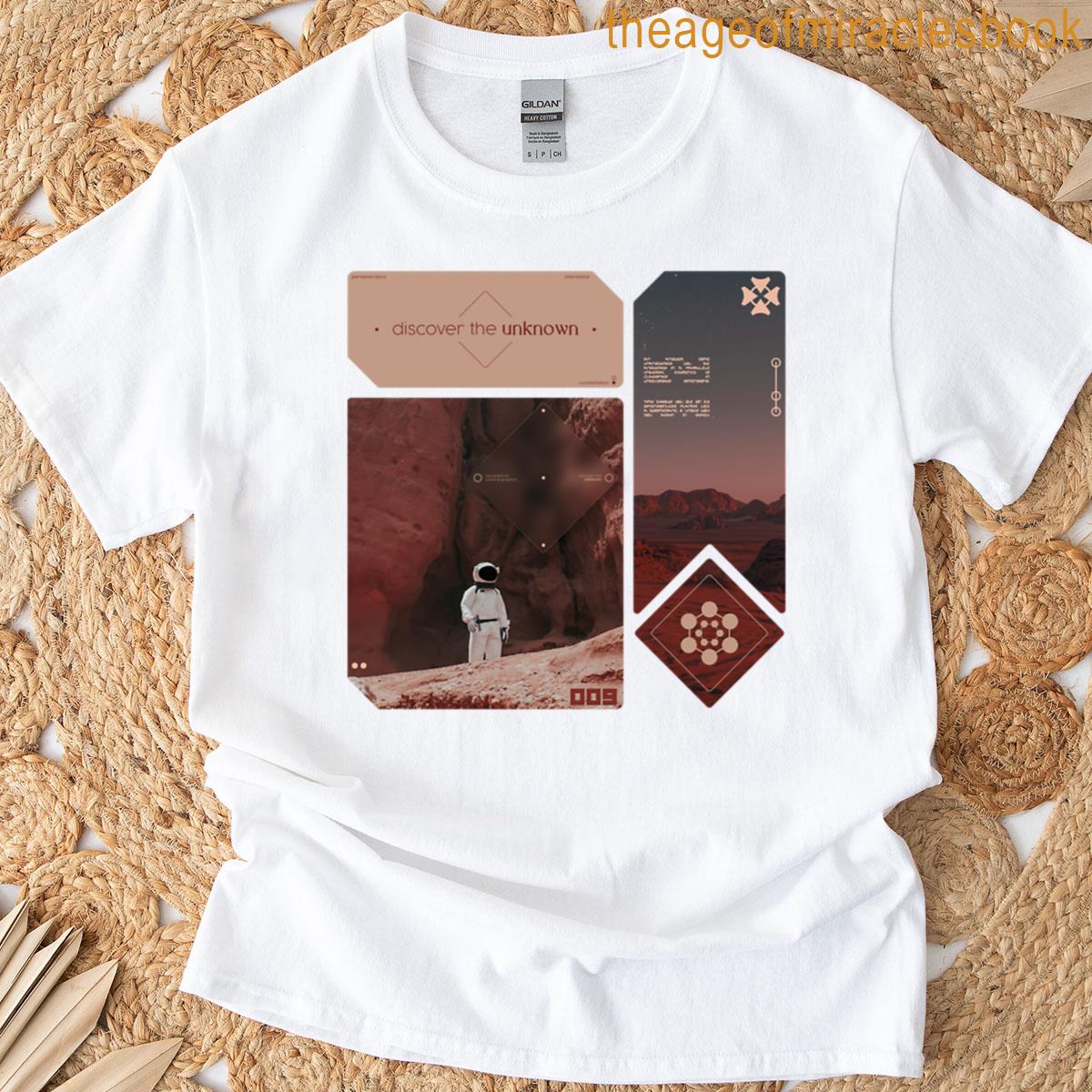 Martian Poster Design T-shirt