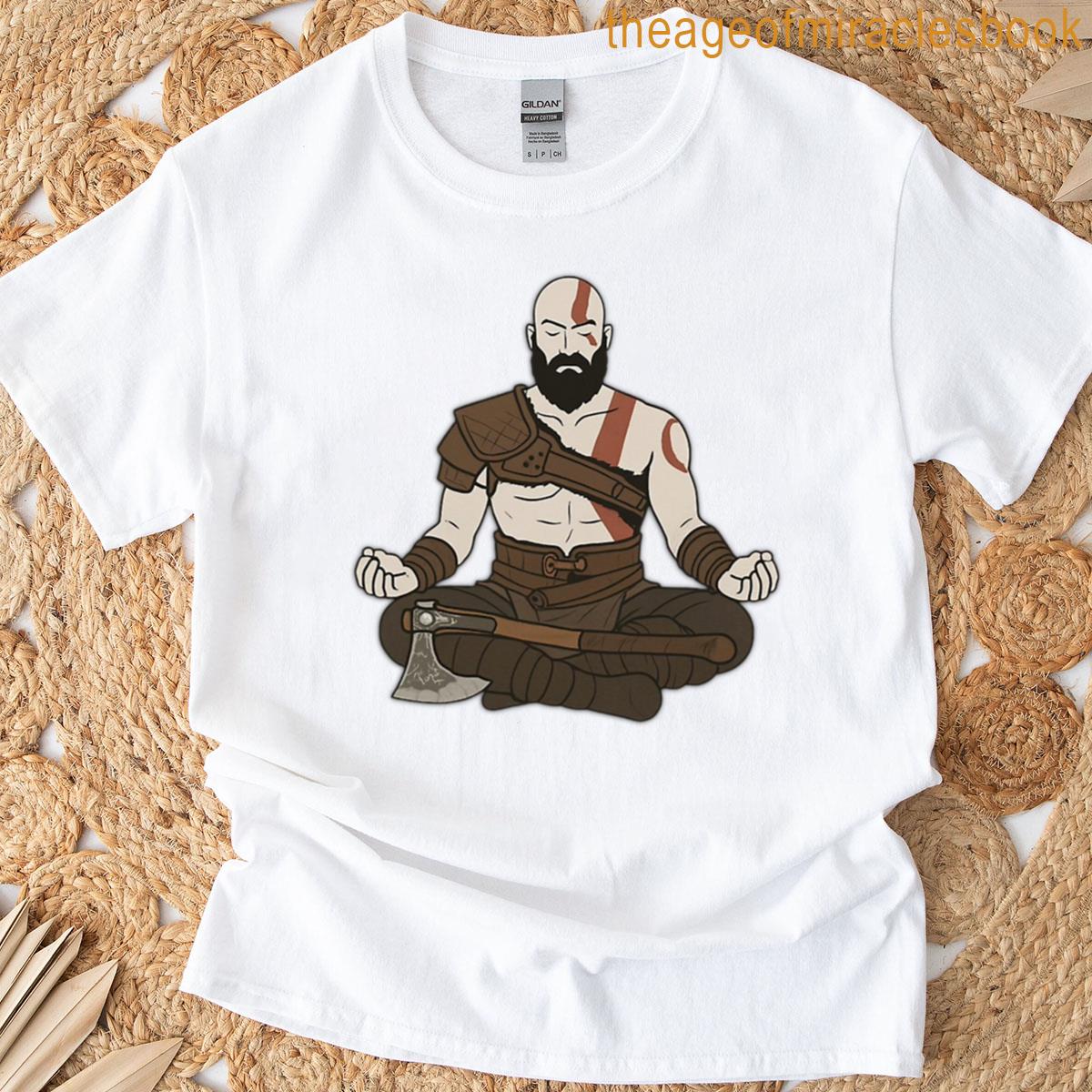 Meditating Kratos T-shirt