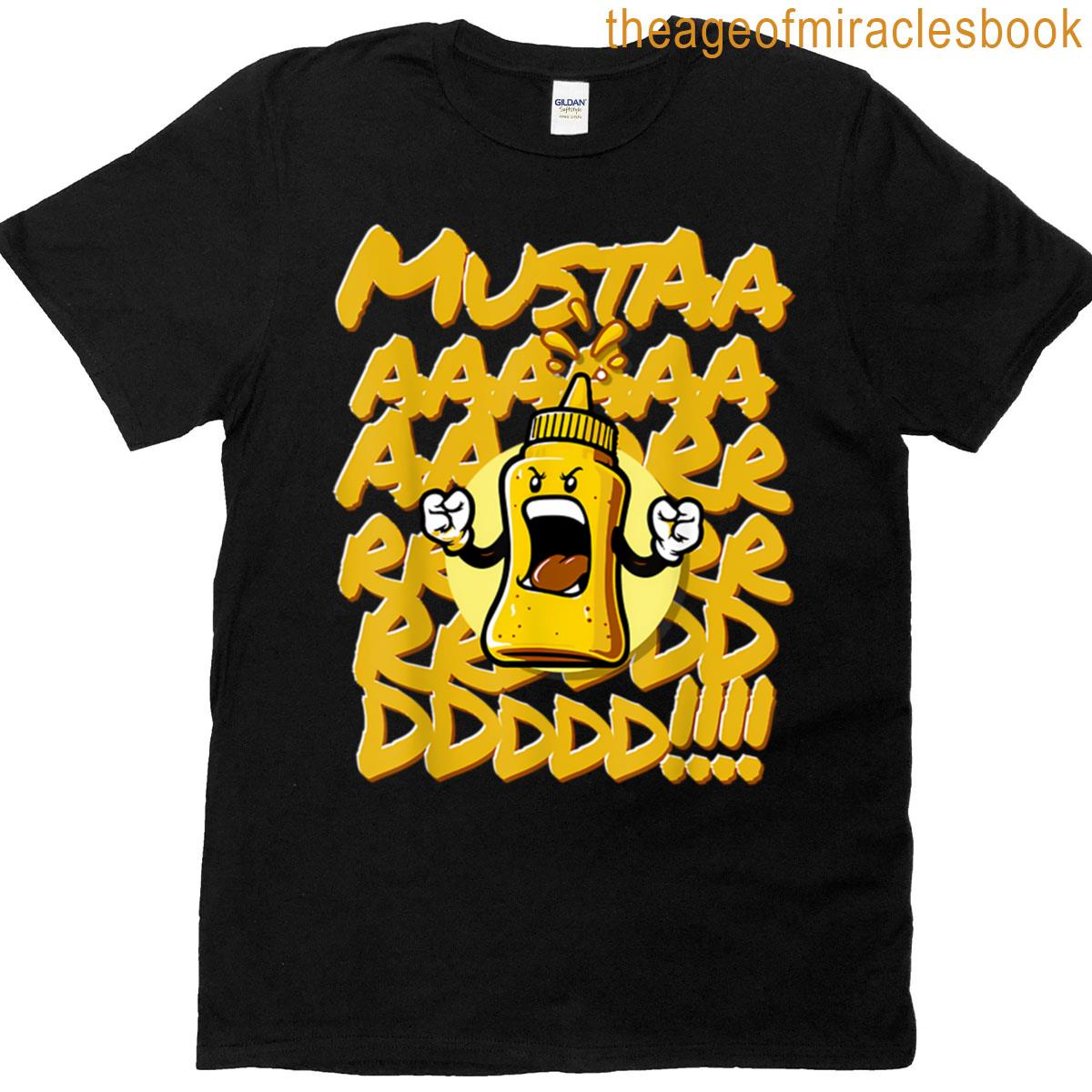 Mustard Bottle Scream T-shirt