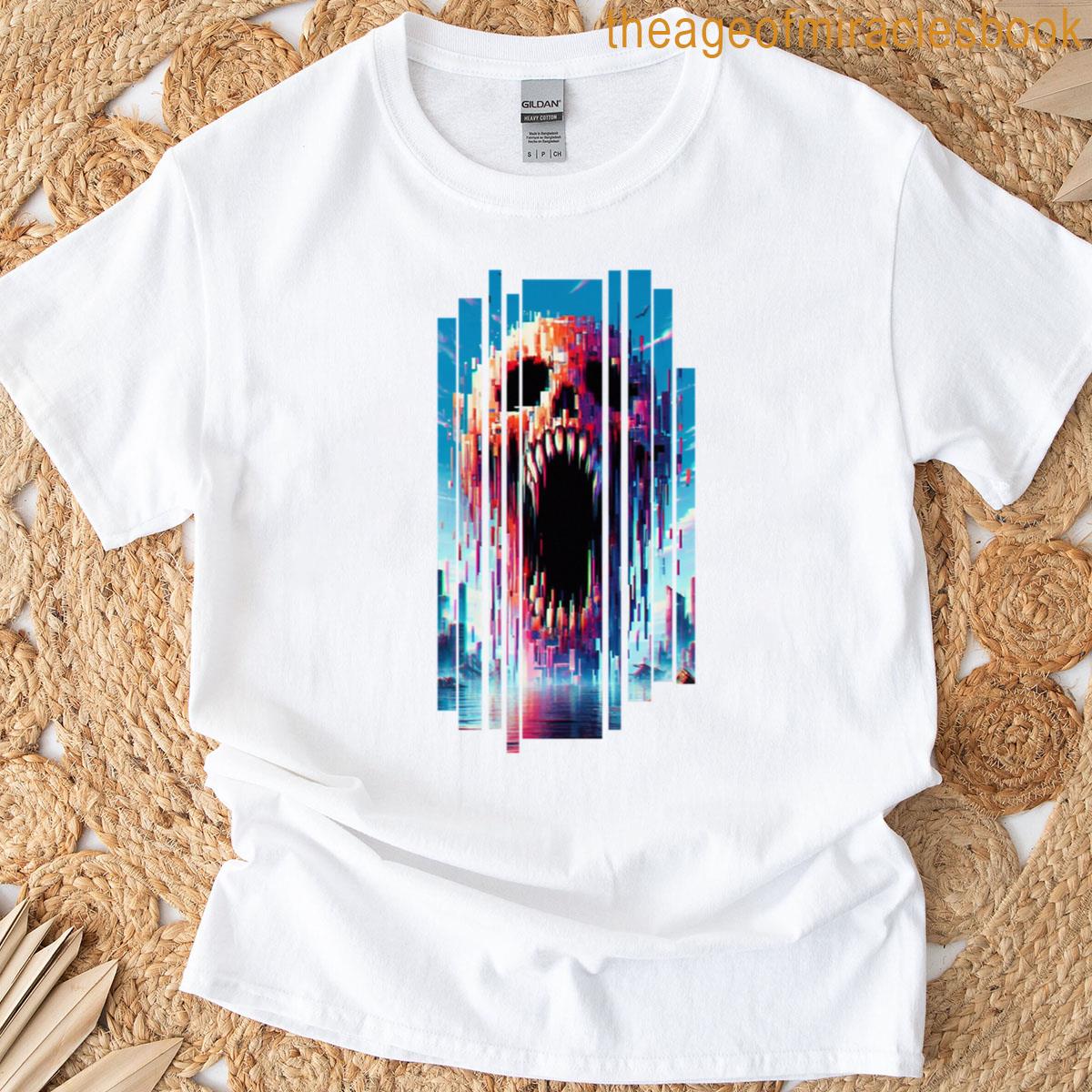 Pixel Skull Phantom T-shirt