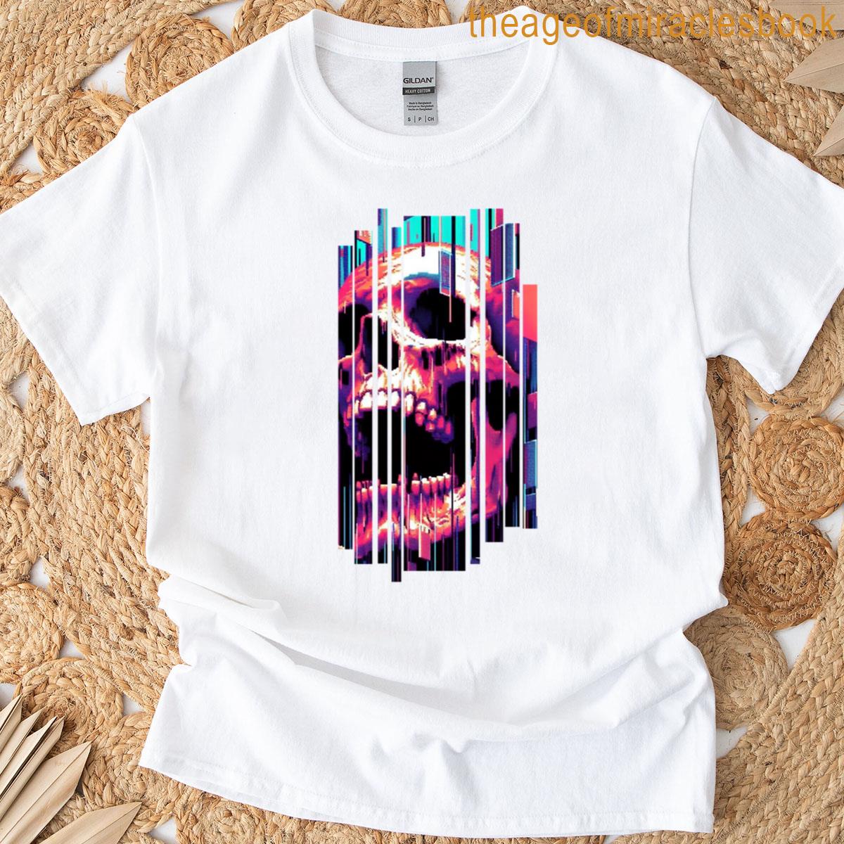 Pixelated Skull T-shirt