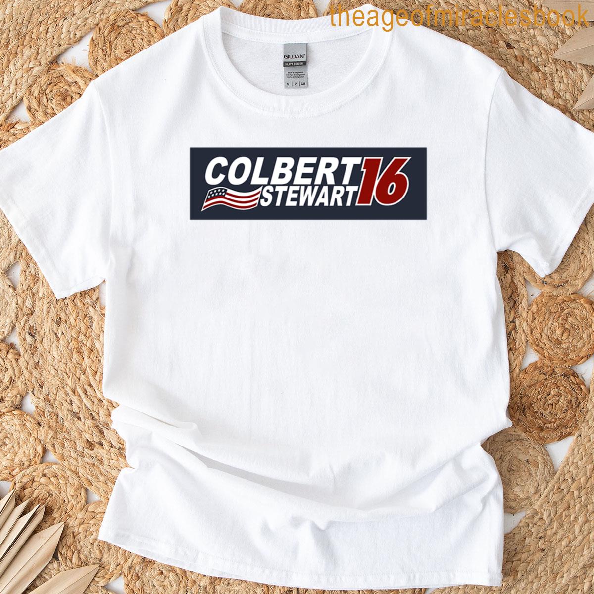Colbert Stewart 2016 Election T-shirt